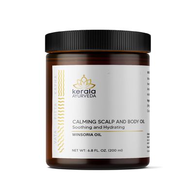 Kerala Ayurveda Winsoria Oil | Herbal Body & Scalp Oil for Skin Hydration & Nourishment | With Indian Madder Root, Oleander Leaf & Coconut Oil | 100% Natural | 6.76 fl oz