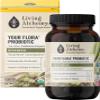 Your Flora Probiotic Regenesis  Non-GMO Probiotics with Fermented Soybean, Artichoke, & Chicory for Gut Wellness & Bowel Support  Prebiotics, Postbiotics, Digestive Enzymes  Living Alchemy, 60 Pcs view 1