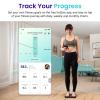 Etekcity Scale for Body Weight and Fat Percentage, FSA&HSA Eligible, Smart Digital LED Bathroom BMI Measurement, Accurate Bluetooth Weighing Machine, Body Composition Analyzer, Ash-black, 400lb view 3