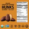 Hu Keto Friendly Vegan Hunks |Chocolate Covered Almonds With Sea Salt | 6 Pack | Non-GMO, Gluten Free, Paleo, Organic Dark Chocolate view 2