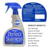 HOPE'S Perfect Stainless, Perfect Granite, and Perfect Sink Cleaner Bundle, Streak Free Polishing Kitchen Cleaners Removes Stains, Restores, and Repels Water, 3 Pack view 2