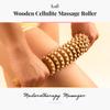 Tuuli Wooden Massage Roller for Waist and Thigh, Multi-Functional Body Roller for Cellulite Reduction and Muscle Tension, Natural Massager for Women and Men (Curved) view 2