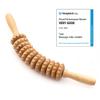 Tuuli Wooden Massage Roller for Waist and Thigh, Multi-Functional Body Roller for Cellulite Reduction and Muscle Tension, Natural Massager for Women and Men (Curved) view 3