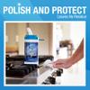 MiracleWipes for Microwaves and Cooktops, Easily Removes Food and Grime Buildup, Safe and Convenient Stove Top Cleaner, Great for Home and Kitchen Use - 60 Count view 4