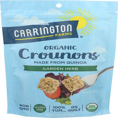 Carrington Farms Organic Garden Herb Crounons, 4.75 Oz