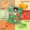 2lb Tasty Vegetable Soup Blend, Dehydrated Vegetables for Ramen Toppings, Stews, and Emergency Food, Bulk Resealable Bag, All Natural and Non GMO view 4
