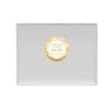 Andaz Press Personalized Glitzy Faux Gold Glitter Round Sticker Labels, Thanks for Celebrating with Me 65, 65th Birthday or Anniversary, 40-Pack, Custom Name view 3