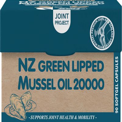 SPH 100% NZ Green-Lipped Mussel Oil 20000 + Krill Oil 90 Capsules New_Zealand Joint Health Supplements (Pack of 3)