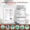 Z Natural Foods Organic Instant Coffee Powder - Rich Dark Roast Flavor, Arabica Instant Espresso Powder with Antioxidants to Boost Energy, Mood & Focus - Gourmet Instant Coffee in Resealable Bag, 3 lbs view 2
