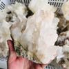 1pc 300g-500g Natural Clear Smoky Quartz Cluster Bulk Crystal Cluster geode Crystal Mineral Specimen for Sale view 4