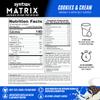 Syntrax Nutrition Matrix - Sustained-Release Protein Blend, Cookies & Cream 2 lbs. Real Cookie Pieces view 3