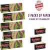 Kashmir Combo of Organic Natural King-Size Slim Filling Paper with Flexible, Conveyable 3 Bundle of Booklets Tips - Pack of 5 view 2