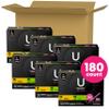 U by Kotex Click Multipack Tampons, Compact, Regular/Super Absorbency, Unscented, 180 Count (6 Packs of 30) (Packaging May Vary) view 2