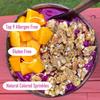 Safe + Fair Birthday Cake Granola  Gluten-Free, Vegan & Plant-Based Snack with Natural Sprinkles  0g Trans Fat, Non-GMO, Kosher, Allergen-Free, Whole Grain - 12oz view 4