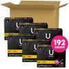 U by Kotex Click Compact Tampons, Regular Absorbency, Unscented, 192 Count (6 Packs of 32) (Packaging May Vary) view 2
