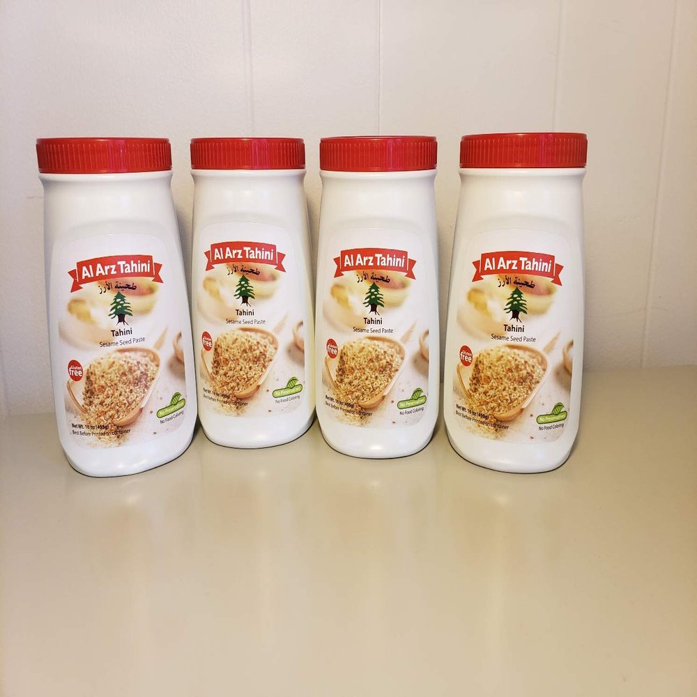 Al Arz Tahini 100% Sesame paste 4 pack