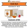My Brew Supply Irish Red Beer Extract Kit | Pale Dry Malt Extract | Caramel 40L & 120L | Roasted Barley | East Kent Goldings Pellet Hops | English Ale Yeast | Priming Sugar | 5 Gallon Yield view 3