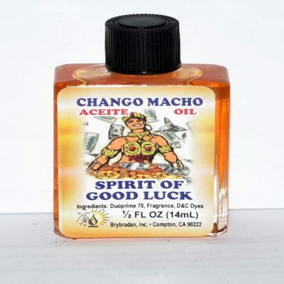 12 Pieces BRYBRADAN Spirit of Good Luck Oil/CHANGO Macho ACEITE 1/2 FL OZ 14.7ML