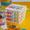 The Gift Wrap Company Collapsible Pillar-Style Gift Box, Pack of 6, Sparkling Celebration view 3