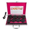 16PCS Hot Stone Massage Kit with Heater, Portable Natural Basalt Hot Stones Electric Massage Hot Stones Set Hot Volcanic Rocks with Warmer Kit for Massage, Therapy, SPA view 2