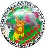Birthday Safari 9 inch Paper Plates 8 count view 1