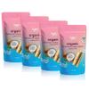 Ava Organics - Coconut Crispy Rollers - Original Coconut - Gluten Free - Baked Snack - Crispy and Sweet - 2.82 oz (Pack of 4) view 1