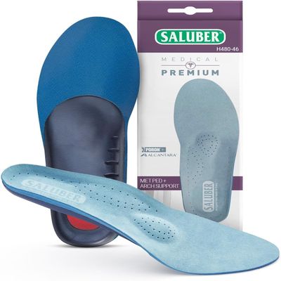 Orthotic Inserts Insoles for Plantar Fasciitis Regular W/Met Pad Made in Italy Arch Support Inserts for Men & Women EU34 US W3.5-4 Luxury Shoe Orthotics Plantar Fasciitis Insoles Men H480-46