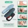 Orthotic Inserts Insoles for Plantar Fasciitis Regular W/Met Pad Made in Italy Arch Support Inserts for Men & Women EU34 US W3.5-4 Luxury Shoe Orthotics Plantar Fasciitis Insoles Men H480-46 view 4