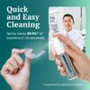 Smilesaver Retainer Cleaner Spray  Invisalign, Mouth Guard, and Denture Cleaner  Quick Oral Care for Aligner & Retainer Hygiene  Natural, Portable & Minty Fresh Oral Care Products (1oz) view 3