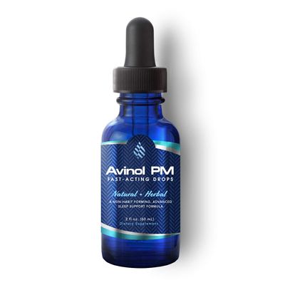 Avinol PM Sleep Drops - Extra Strength Natural Sleep Aids