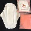 3pcs 1 Mama Reusable Panty Liners Cloth Pads Reusable Cloth Pads Washable Pads Fabric Tape Pantiliners Menstrual Pads Mother Cotton Pad Pregnant Woman White view 2
