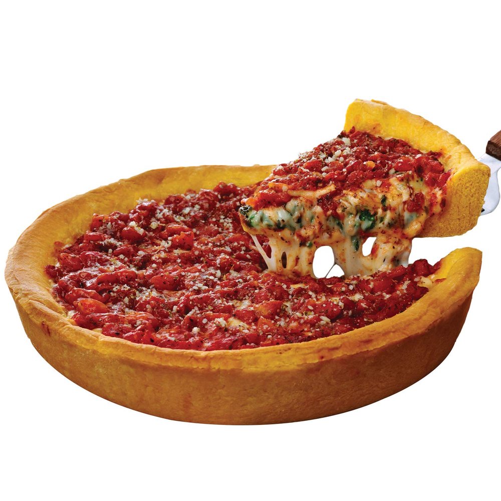 The Original Gino's East of Chicago Deep Dish Pizza 7 Pack (Spinach)