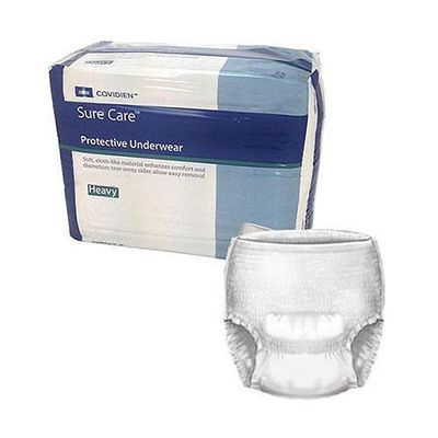 Sure Care Protective Underwear Large 44" - 54" (Case of 100)