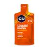 GU Energy Liquid Energy Gel with Complex Carbohydrates, Vegan, Gluten-Free, and Dairy-Free On-the-Go Energy for Any Workout, 12-Count, Orange view 1