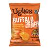 UGLIES Buffalo Ranch Kettle-Cooked Potato Chips, Gluten-Free Snacks, Kosher-Friendly, Non-GMO Snacks for Kids or Office, 2 Oz. Bags, Pack of 12 view 1