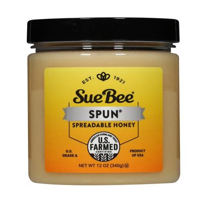 Sue Bee Premium Spun Honey, Pure Honey, Product of USA, US Grade A, Whipped Honey, 12 Ounce (Pack of 1)