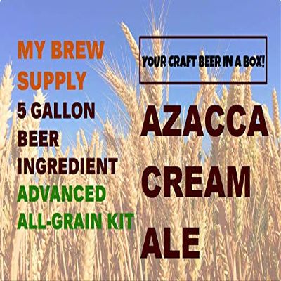 Azacca Cream Ale Advanced Home Brew 5 Gallon All Grain Beer Ingredient Recipe Kit by My Brew Supply