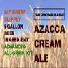 Azacca Cream Ale Advanced Home Brew 5 Gallon All Grain Beer Ingredient Recipe Kit by My Brew Supply view 1