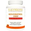 Resveratrol 1000mg Trans-Resveratrol + Quercetin Sirtuin Activator Boosts NAD Levels 120 Capsules 2 Month Supply view 1