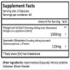 Resveratrol 1000mg Trans-Resveratrol + Quercetin Sirtuin Activator Boosts NAD Levels 120 Capsules 2 Month Supply view 2