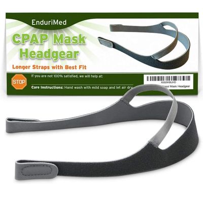 Endurimed Replacement for Respironics Dreamwear Headgear - CPAP Straps for Mask - Adjustable Head Strap for Dreamwear Nasal Mask - Full Adjustable Strap, Prevents Sleep Face Lines