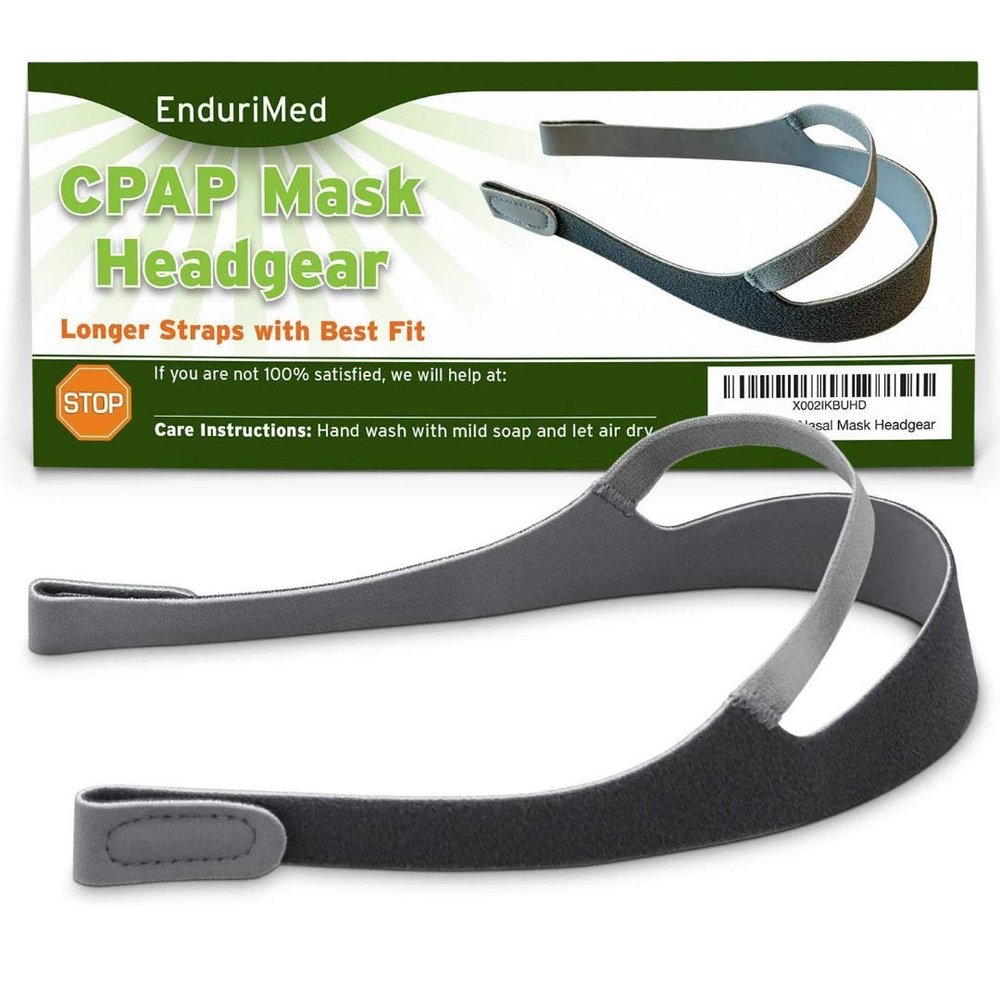 Endurimed Replacement for Respironics Dreamwear Headgear - CPAP Straps for Mask - Adjustable Head Strap for Dreamwear Nasal Mask - Full Adjustable Strap, Prevents Sleep Face Lines