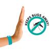Mosquito Eliminator Wristband - Ultra Soft Microfiber Bands - 1 Size Fits All with Adjustable Snaps - Natural Plant Based Oils (2 Pack) view 2