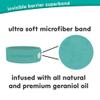 Mosquito Eliminator Wristband - Ultra Soft Microfiber Bands - 1 Size Fits All with Adjustable Snaps - Natural Plant Based Oils (2 Pack) view 3