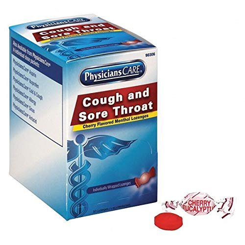 Cough Drops, Lozenge, 50 x 1, 7.6mg, PK50 (2-PK)