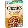 Cheerios Oat Crunch Oats and Honey Breakfast Cereal, 18.2 oz (Pack of 12) view 1