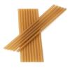 100 Count AGAVE FIBER STRAWS - Unwrapped, Biodegradable & Compostable Drinking Straws - Eco-Friendly, Plastic-Free, Plant-Based Alternative to Paper & Plastic Straws - Sustainable & Sturdy view 2