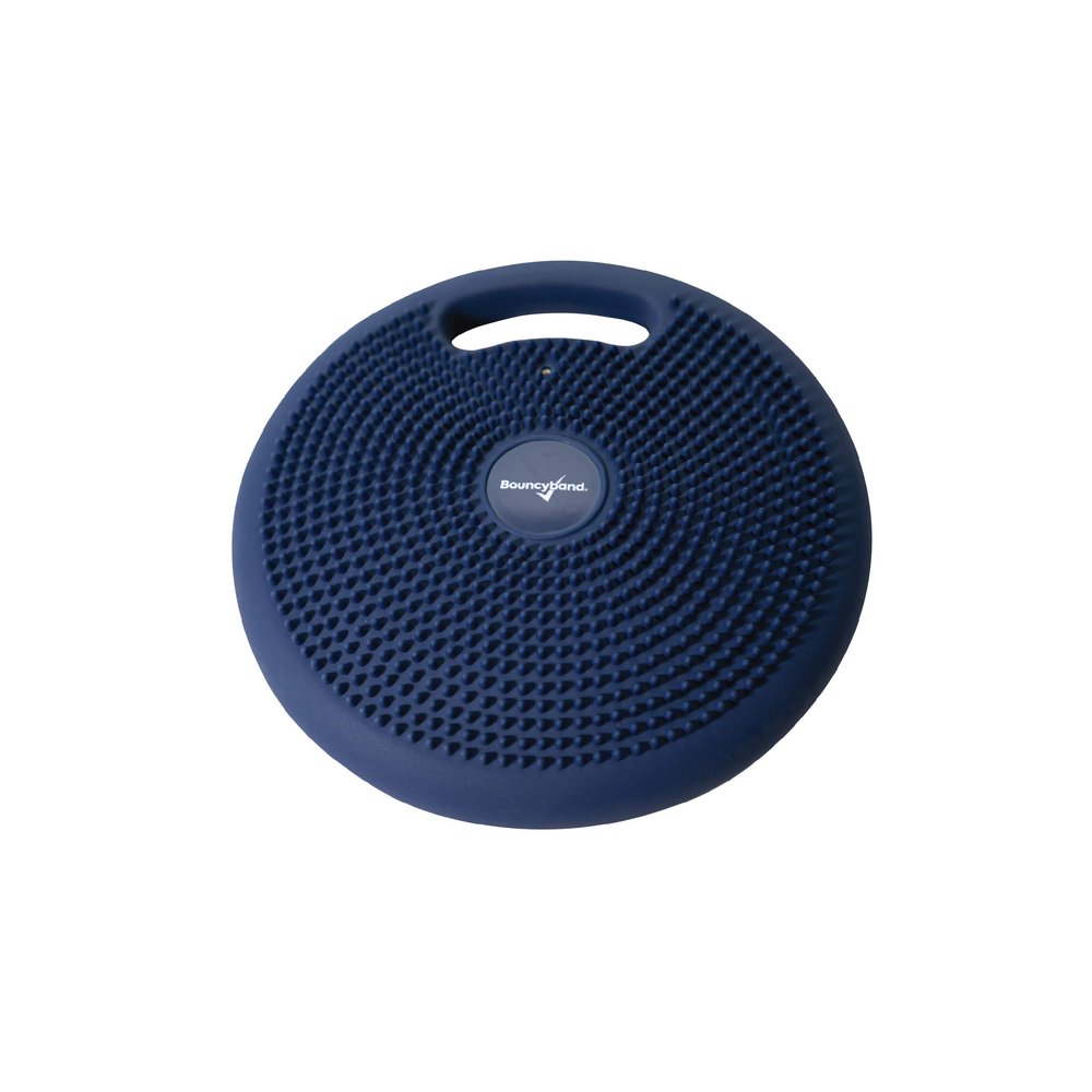 Bouncyband Portable Wiggle Seat Sensory Cushion, Blue  On-The-Go 13 Rocking & Wiggle Seat Cushion to Improve Focus & Attention  Ideal Sensory Cushion for School or Home on Chairs, Benches, Floors