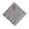 100 2-Ply Cocktail Personalized Napkins with Angel Logo view 1