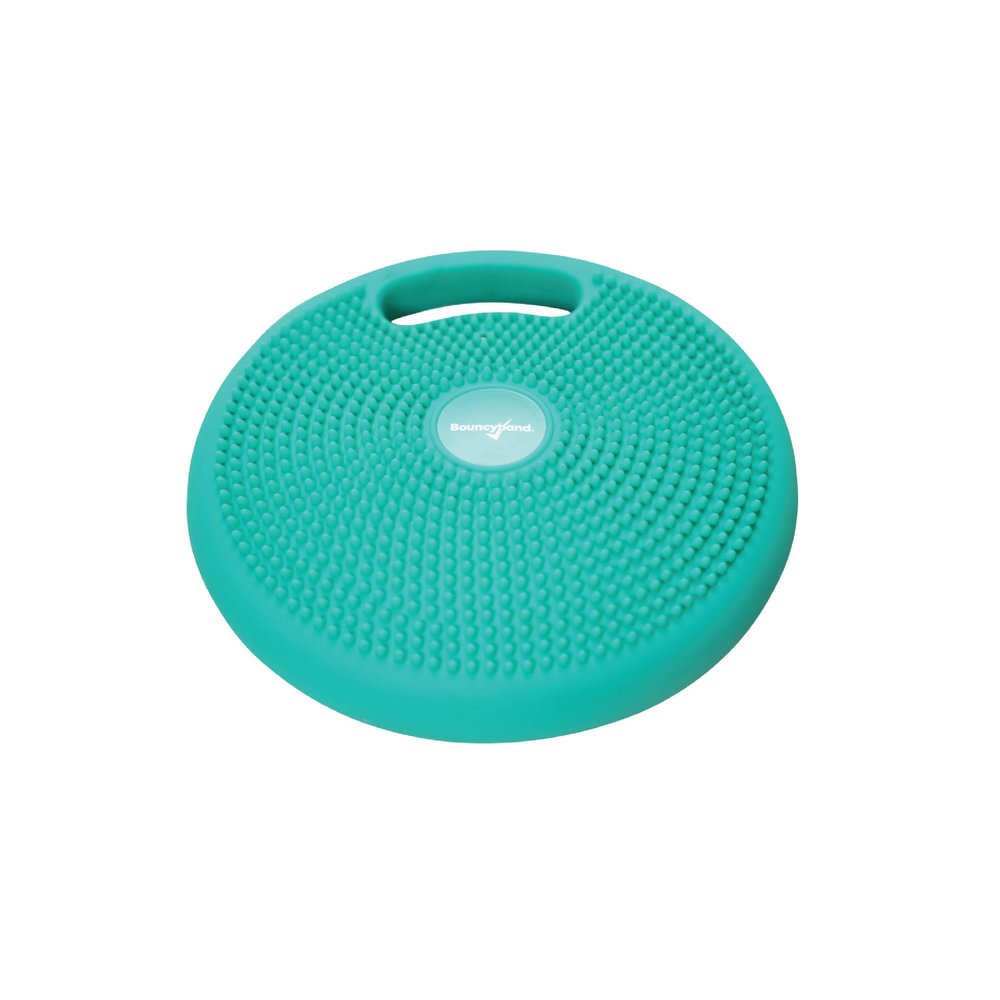 Bouncyband Portable Wiggle Seat Sensory Cushion, Green  On-The-Go 13 Rocking & Wiggle Seat Cushion to Improve Focus & Attention  Ideal Sensory Cushion for School or Home on Chairs, Benches, Floors